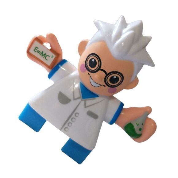 Little Tikes Waffle Blocks Scientist Figure Albert Einstein Buddies Replacement. - Picture 5 of 13